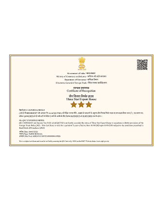 3-Star Export House